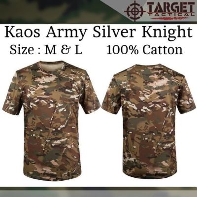 Kaos Loreng Silver Knight - Multicam