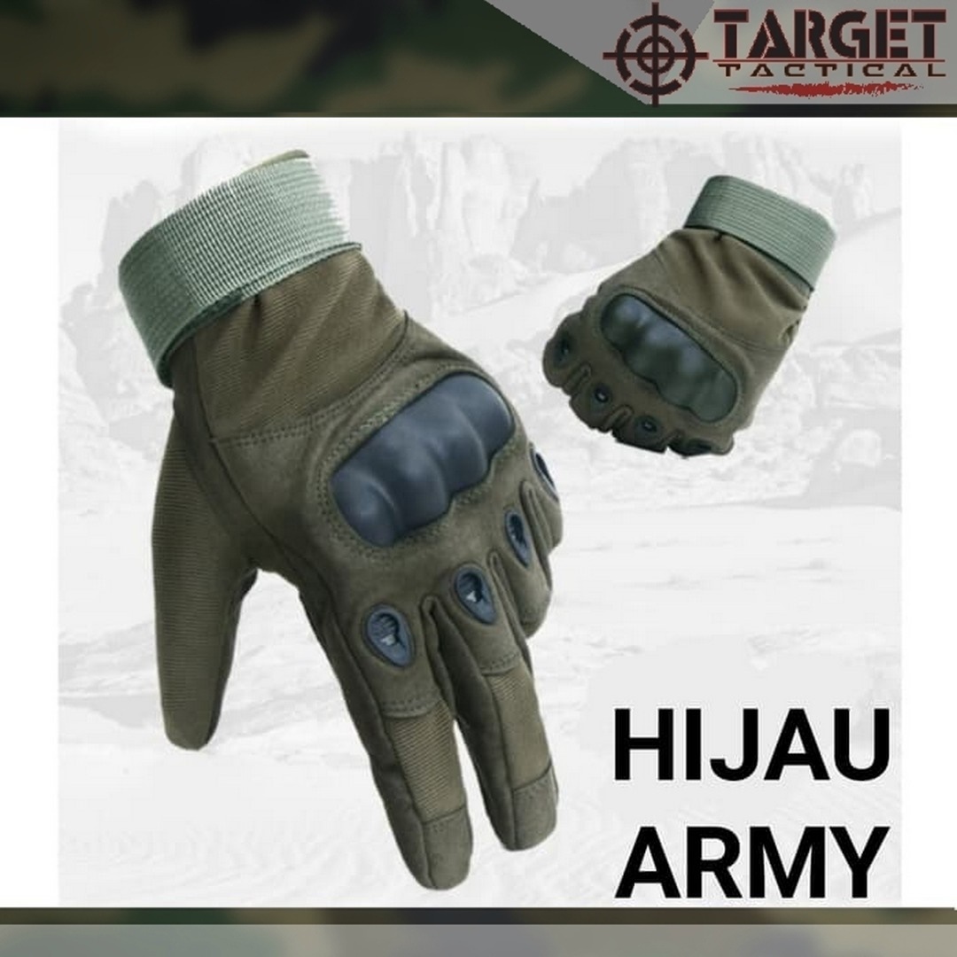 Berkualitas dan Stylish: Mengapa Anda Harus Memiliki Sarung Tangan Tactical Oakley Full - Hijau Army