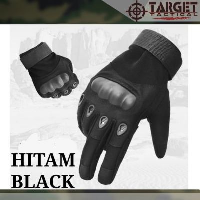 Sarung Tangan Tactical Oakley Full - Hitam