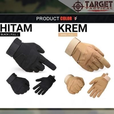 Sarung Tangan Tactical Blackhawk Full - Krem