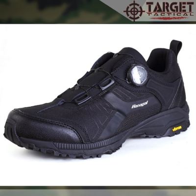 Sepatu Tactical Hanagal Boa System 4 Inch Kets - HItam