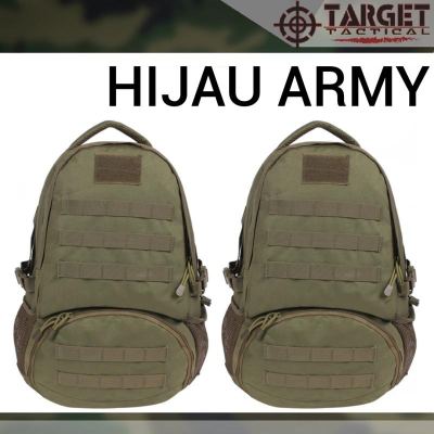 Tas Ransel Army Target Molle 7306 - Hijau Army