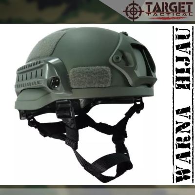 Helm Tactical Emmerson Mich 2002 Import Original - Hijau Army